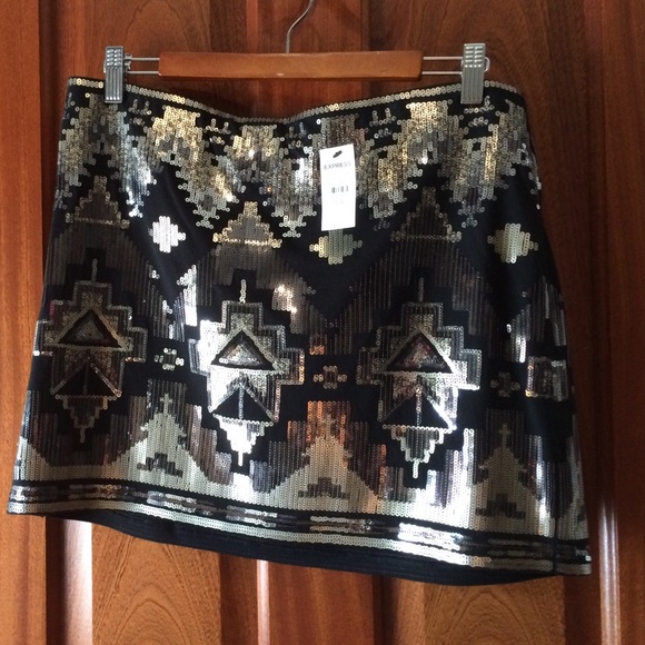 Sequences Mini Skirt