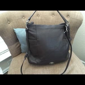 🚨🚨SOLD🚨🚨Coach dark grey leather tote