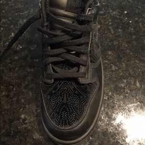 Nike Dunk Low Black Leather Retro Women's 7.5