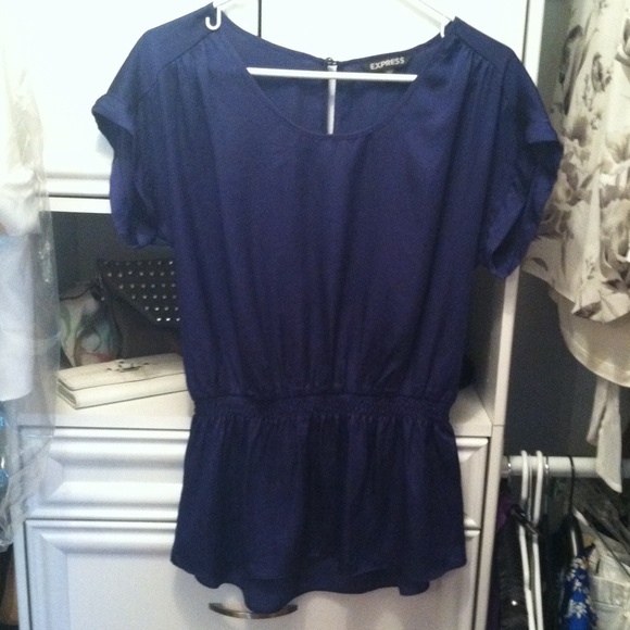 Navy Express Top