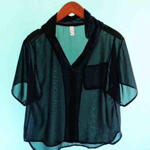 American Apparel Chiffon blouse