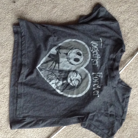 Gray "The Nightmare Before Christmas" Shirt