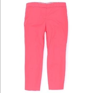 J. Crew pink cropped pants