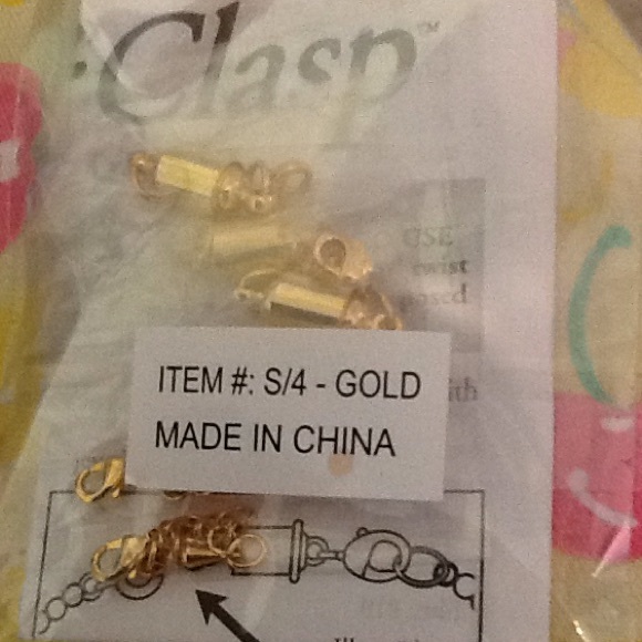 4 Clever clasp, gold