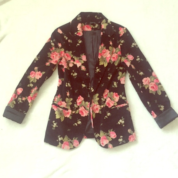 Floral Blazer