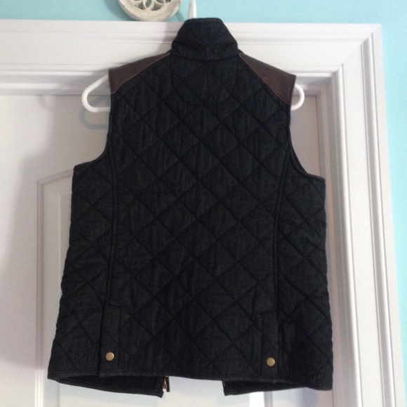 Ralph Lauren Premium denim & leather vest - xs - Picture 2 of 3