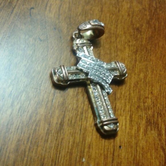Copper Cross pendant
