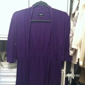Purple Express Sweater