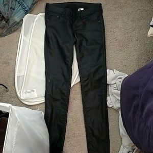 H&M Pleather pants