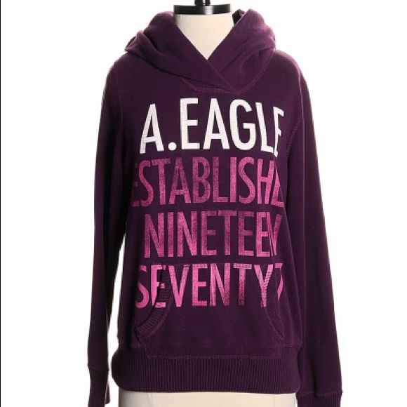 Purple AE hoodie