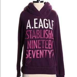 Purple AE hoodie