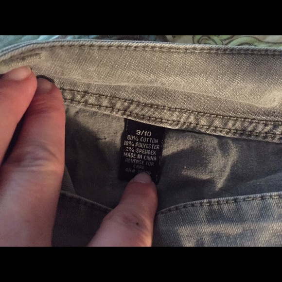 Rue 21 olive green shorts, size 9/10 - Picture 3 of 3