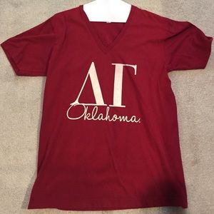 Oklahoma university(OU) delta gamma(DG) t shirt