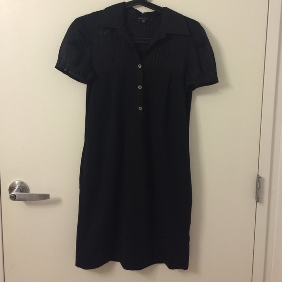 Theory black dress
