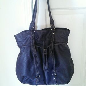 Large tote bag-purple