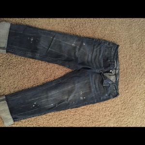 Express boyfriend capris size 4.