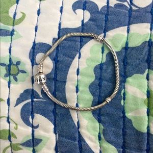 Pandora bracelet and two clips