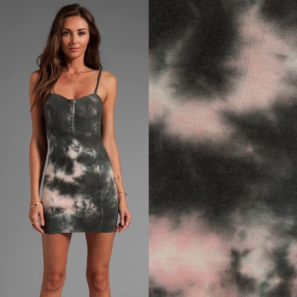 Obey tie dye mini dress