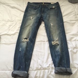 Rag & bone boyfriend jeans