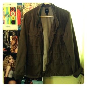GAP utility green jacket