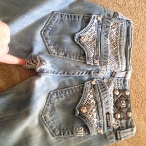Women's boot cut miss me size 28