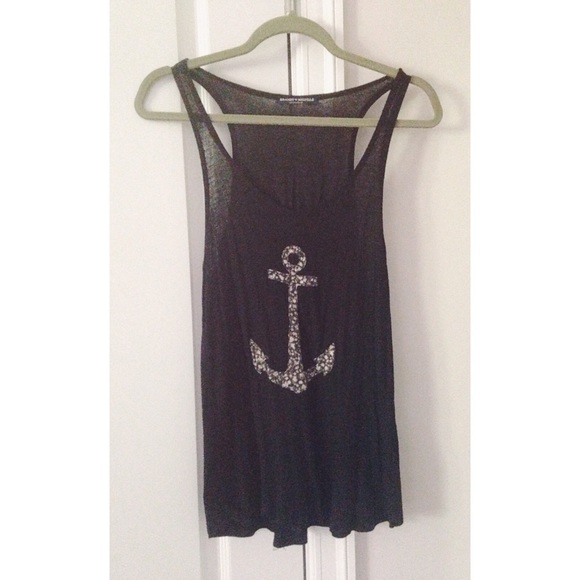 LAST CHANCE! Brandy Melville Floral Anchor Tank