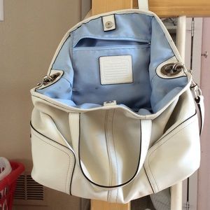 Off white coach bag