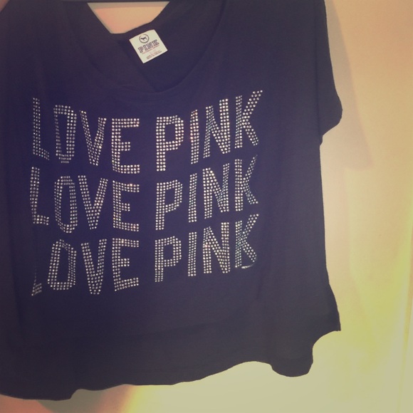 LOVE PINK Victoria's Secret shirt (CROP)