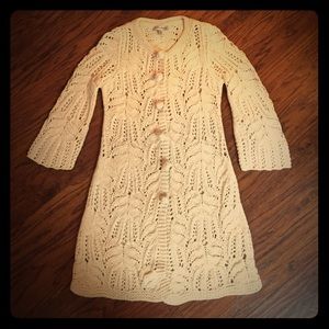 Don't Sweat It, Darling!  Maxi Sweater Coat