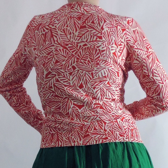 Orange and Cream Leafy Cadri - Picture 3 of 3