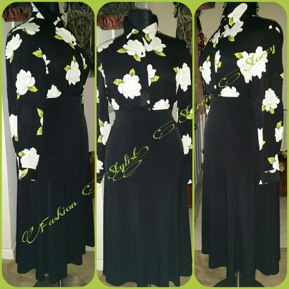 Lane Bryant Dresses & Skirts - Plus Black A-line Skirt