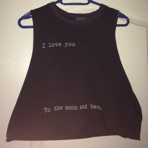 Brandy Melville I love you to the moon and back