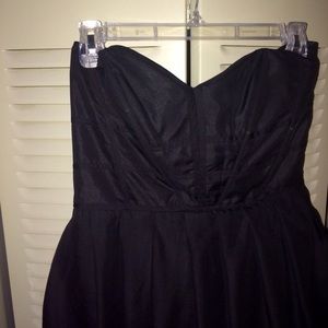 Brand new all black long dress