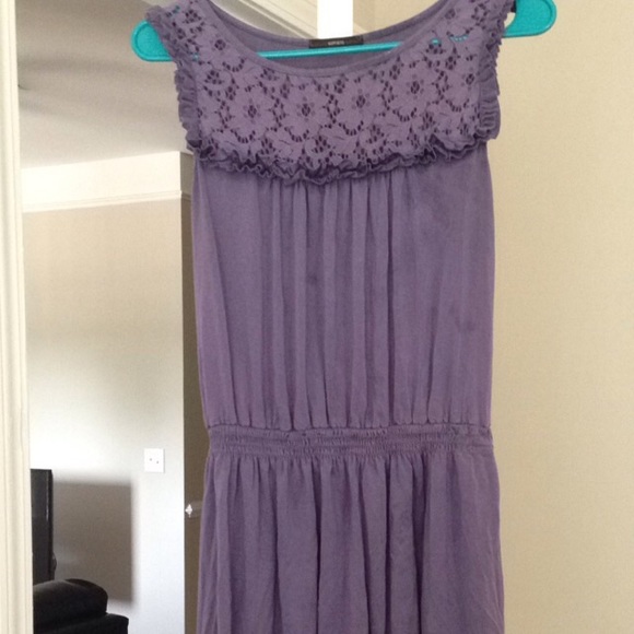 Purple dress