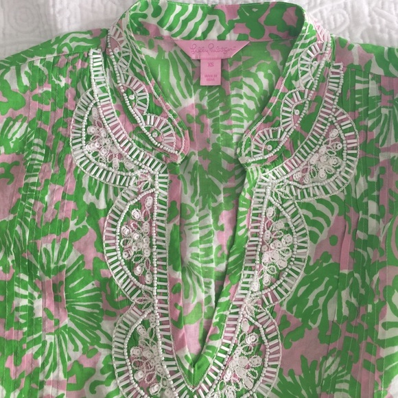 Lilly Pulitzer Tunic! Size XS