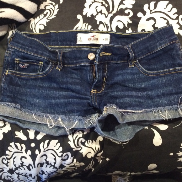Hollister jean shorts