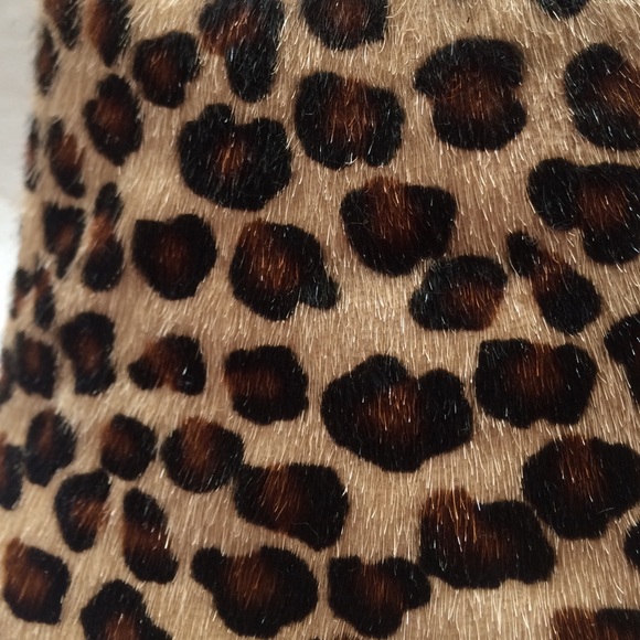 Vaneli leopard furry ankle boot - Picture 3 of 4