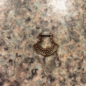 Beautiful septum clicker
