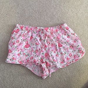 flowery shorts