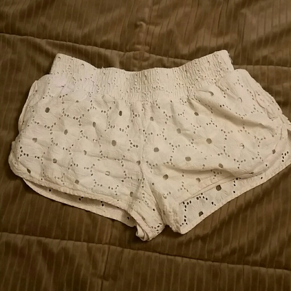 Lace Detail Shorts