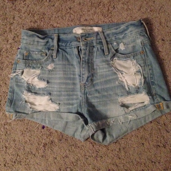 High waisted shorts