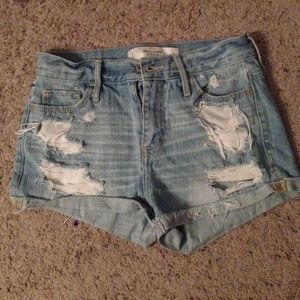 High waisted shorts