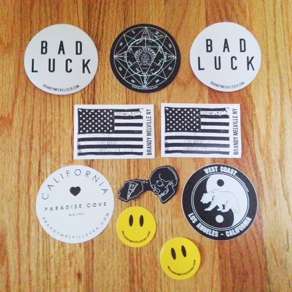 FREE W/PURCHASE! Brandy Melville Stickers