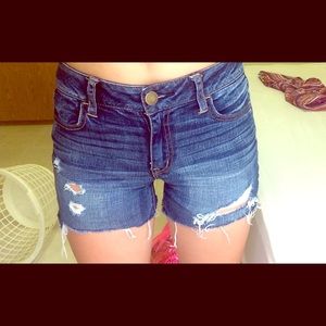 American eagle high rise shorts
