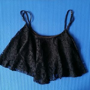 Black Crop Top
