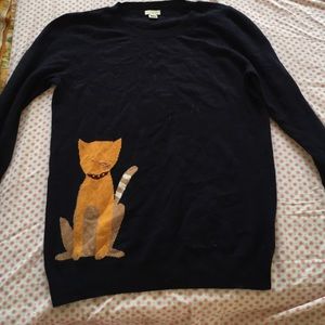 HOLD FOR TEENA30 Intarsia Cat Sweater