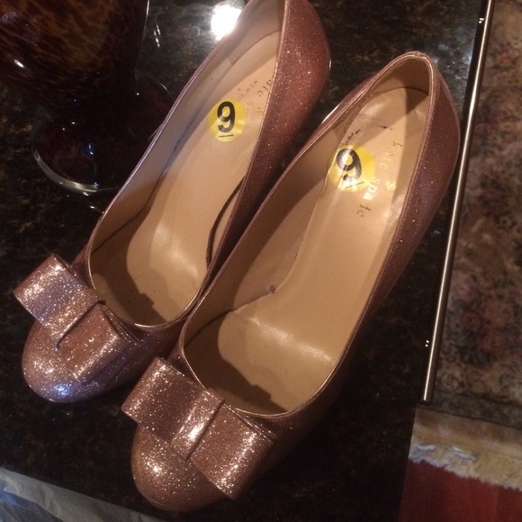 Pink 3 inch Kate spade heals