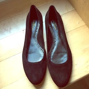 Discounted shipping! Brooks Brothers Suede Flats