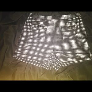 High Waisted Polka Dot Shorts