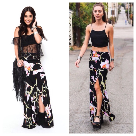 flynn skye maxi skirt